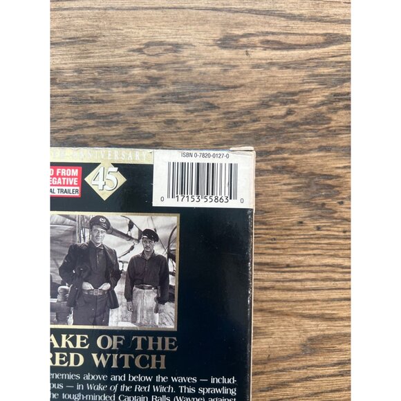 Wake Of The Red Witch 1992 VHS 45th Anniversary Edition John Wayne Pre-Owned - Picture 4 of 4